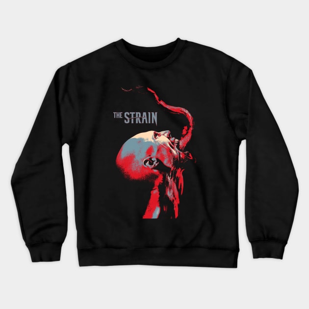 The Strain Crewneck Sweatshirt by TEEVEETEES